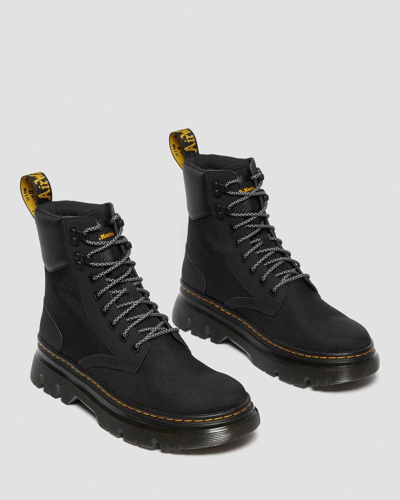 Black Men's Dr Martens Tarik Utility Ankle Boots | CA 450TCE